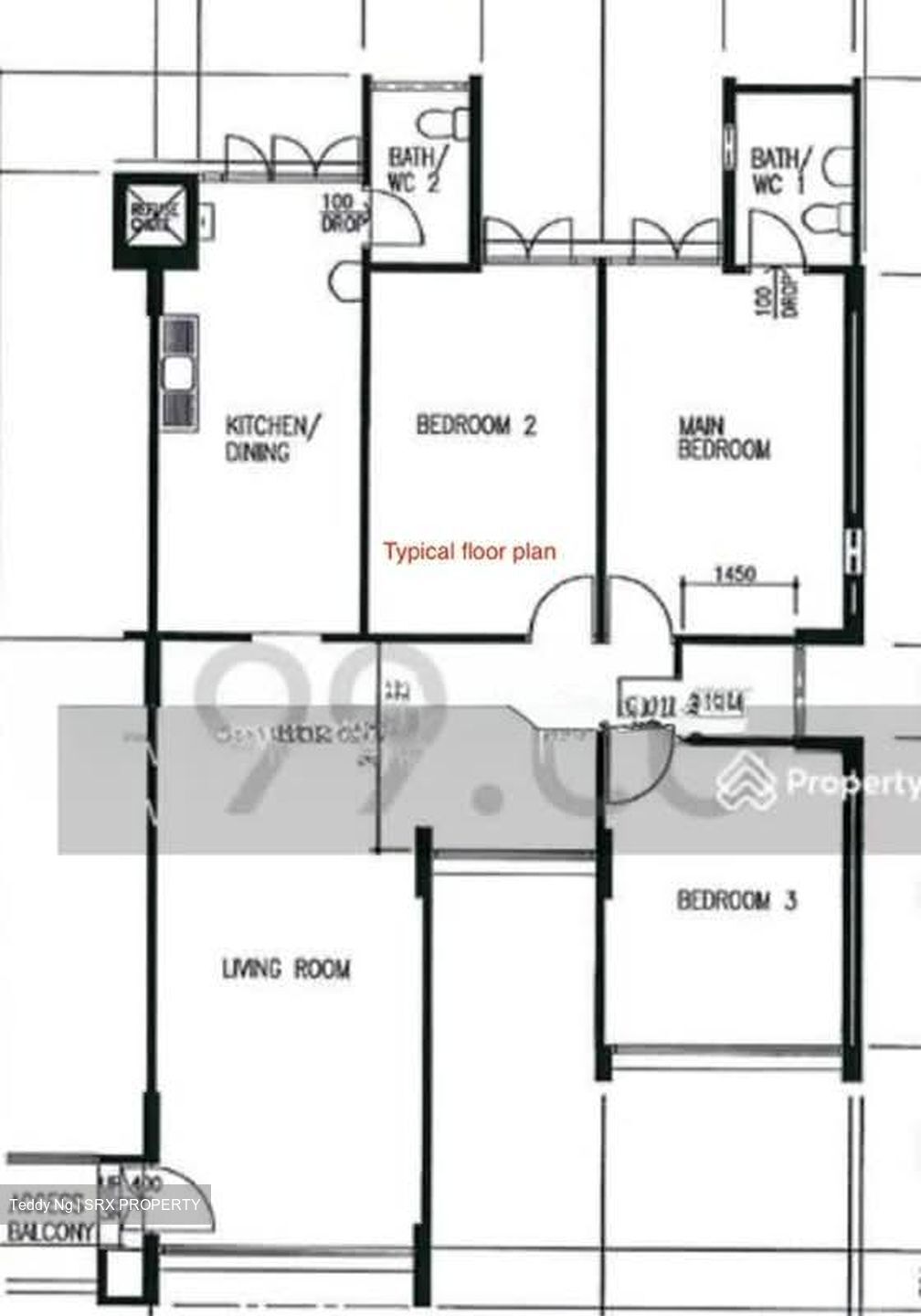 Blk 113 Bukit Batok West Avenue 6 (Bukit Batok), HDB 4 Rooms #533661831